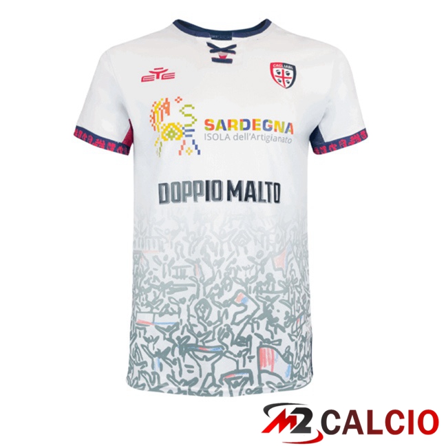 Maglie Calcio Personalizzate,Tute Calcio Squadre,Maglia Nazionale Italiana Calcio | Maglie Calcio Cagliari Calcio Seconda Bianco 2025/2026 Maglie Calcio Personalizzate,Tute Calcio Squadre,Maglia Nazionale Italiana Calcio | Maglie Calcio Cagliari Calcio Seconda Bianco 2025/2026