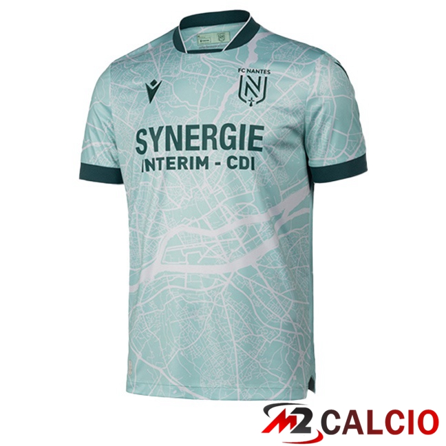 Maglie Calcio Personalizzate,Tute Calcio Squadre,Maglia Nazionale Italiana Calcio | Maglie Calcio FC Nantes Seconda Verde 2025/2026