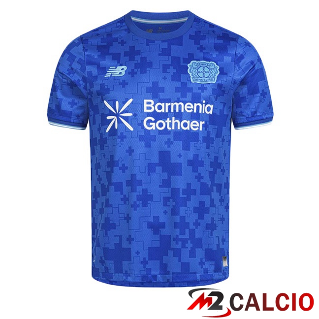 Maglie Calcio Personalizzate,Tute Calcio Squadre,Maglia Nazionale Italiana Calcio | Maglie Calcio Bayer 04 Leverkusen Terza Blu 2025/2026