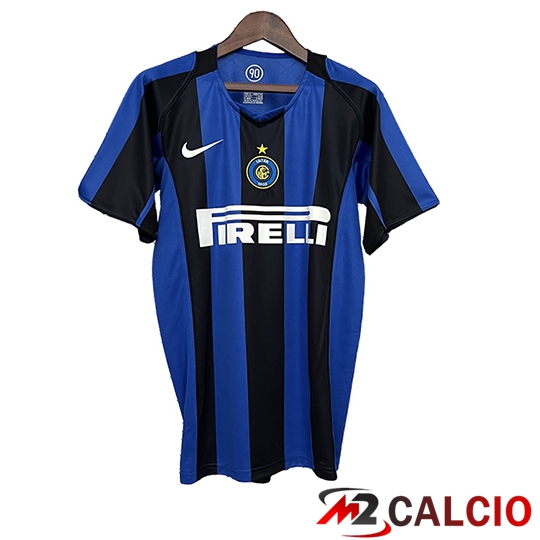 Maglie Calcio Personalizzate,Tute Calcio Squadre,Maglia Nazionale Italiana Calcio | Maglie Calcio Inter Milan Retro Prima 2004/2005