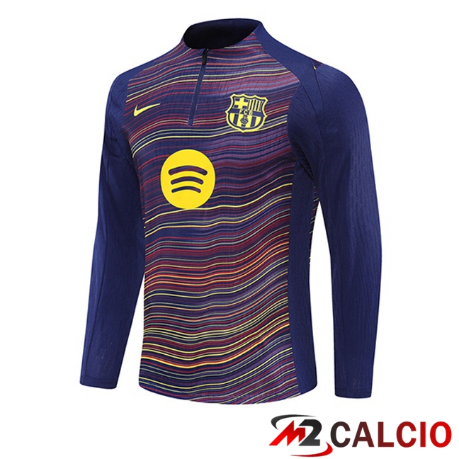 Maglie Calcio Personalizzate,Tute Calcio Squadre,Maglia Nazionale Italiana Calcio | Felpa Allenamento FC Barcellona Blu Reale 2025/2026