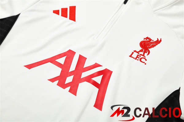 Insieme Tuta Calcio FC Liverpool Bianco 2025/2026