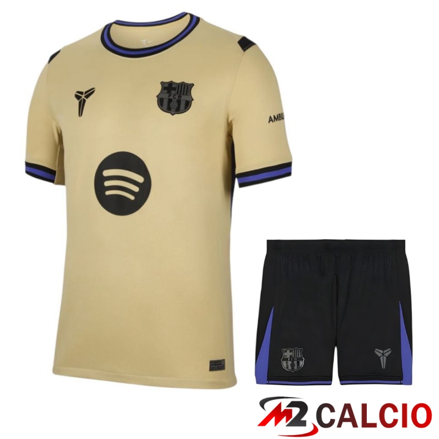 Maglie Calcio Personalizzate,Tute Calcio Squadre,Maglia Nazionale Italiana Calcio | Insieme Maglie Calcio FC Barcellona Seconda + Pantaloncini 2025/2026
