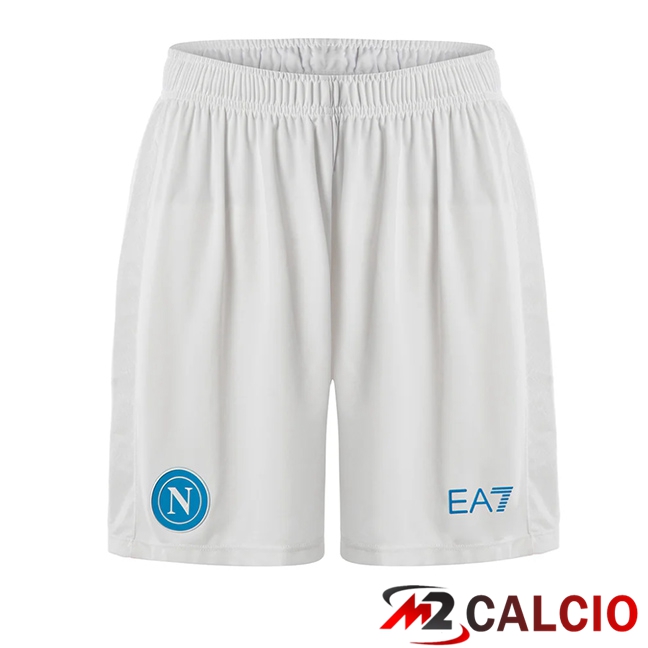 Maglie Calcio Personalizzate,Tute Calcio Squadre,Maglia Nazionale Italiana Calcio | Pantaloncini Calcio SSC Napoli Prima Bianco 2025/2026