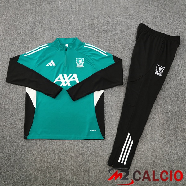Insieme Tuta Calcio FC Liverpool Verde 2025/2026