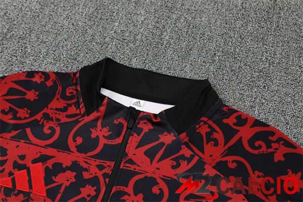 Insieme Tuta Calcio FC Liverpool Nero Rosso 2025/2026