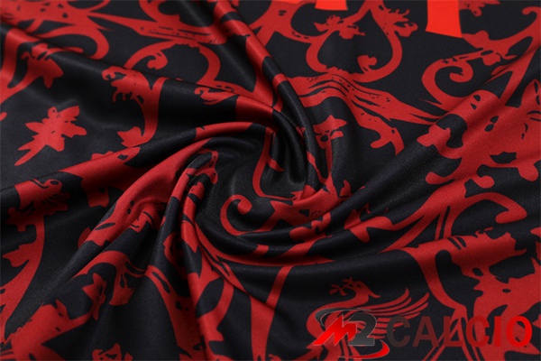Insieme Tuta Calcio FC Liverpool Nero Rosso 2025/2026