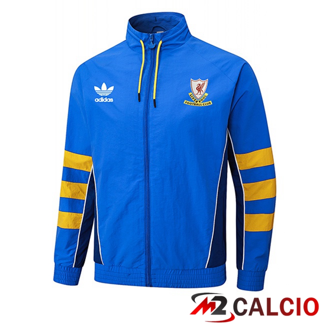Maglie Calcio Personalizzate,Tute Calcio Squadre,Maglia Nazionale Italiana Calcio | Giacca Calcio FC Liverpool Blu 2025/2026