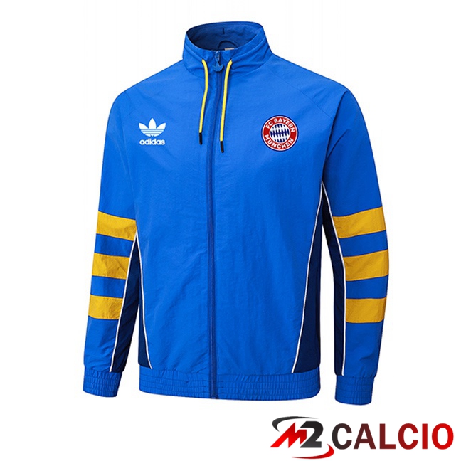 Maglie Calcio Personalizzate,Tute Calcio Squadre,Maglia Nazionale Italiana Calcio | Giacca Calcio Bayern Monaco Blu 2025/2026