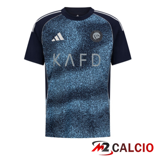 Maglie Calcio Personalizzate,Tute Calcio Squadre,Maglia Nazionale Italiana Calcio | Maglie Calcio Al-Nassr FC Seconda Blu Reale 2025/2026