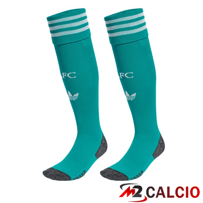 Maglie Calcio Personalizzate,Tute Calcio Squadre,Maglia Nazionale Italiana Calcio | Calzini Calcio FC Liverpool Terza Verde 2025/2026