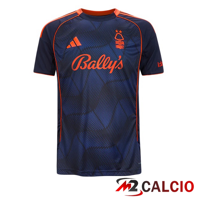 Maglie Calcio Personalizzate,Tute Calcio Squadre,Maglia Nazionale Italiana Calcio | Maglie Calcio Nottingham Forest Terza Nero 2025/2026