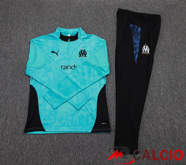 Insieme Tuta Calcio Marsiglia OM Blu 2025/2026