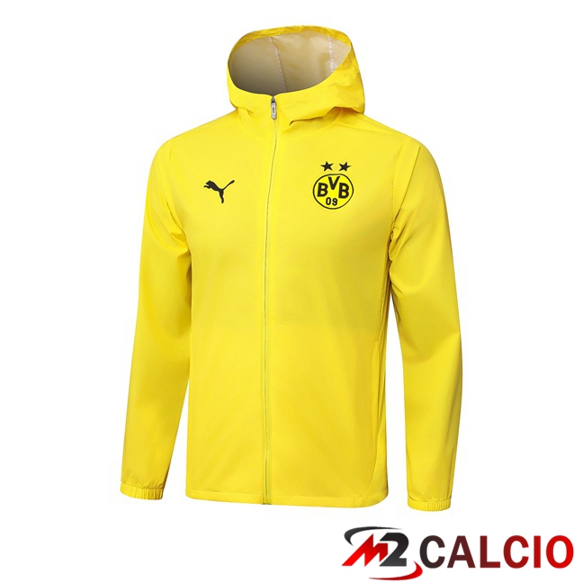 Maglie Calcio Personalizzate,Tute Calcio Squadre,Maglia Nazionale Italiana Calcio | Giacca A Vento Dortmund BVB Giallo 2025/2026