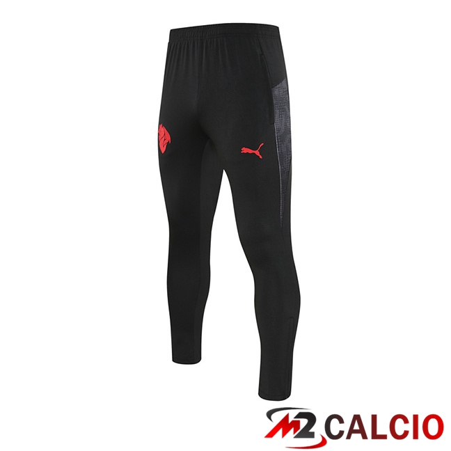 Maglie Calcio Personalizzate,Tute Calcio Squadre,Maglia Nazionale Italiana Calcio | Pantaloni Da Allenamento AC Milan Nero 2025/2026