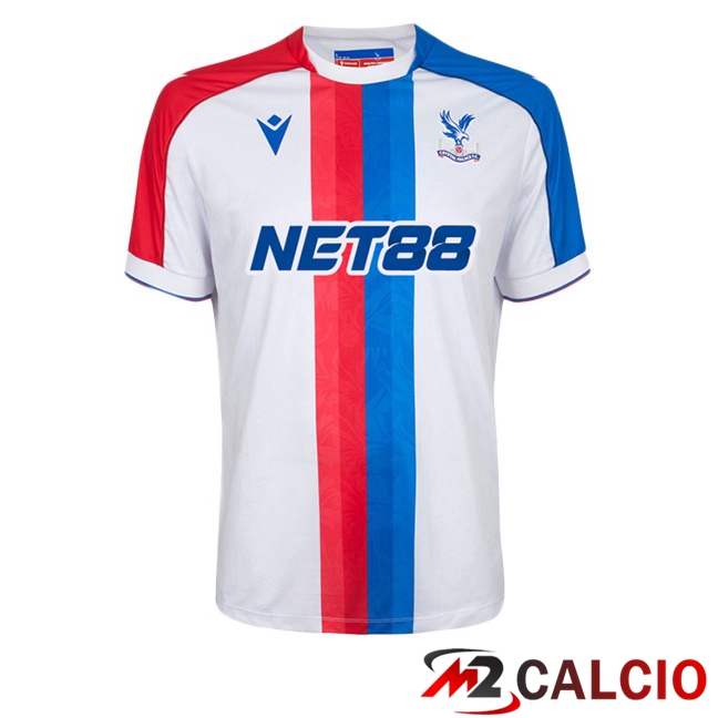 Maglie Calcio Personalizzate,Tute Calcio Squadre,Maglia Nazionale Italiana Calcio | Maglie Calcio Crystal Palace Seconda Bianco 2025/2026