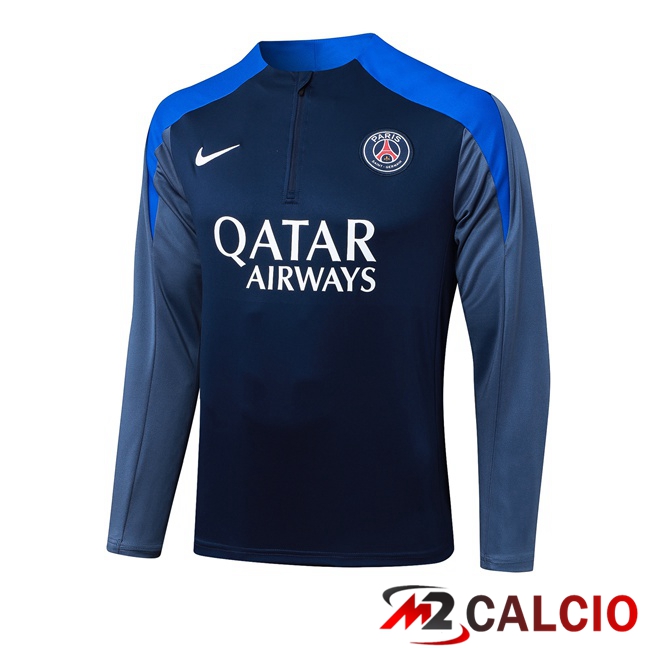 Maglie Calcio Personalizzate,Tute Calcio Squadre,Maglia Nazionale Italiana Calcio | Felpa Allenamento Paris PSG Blu Reale 2025/2026