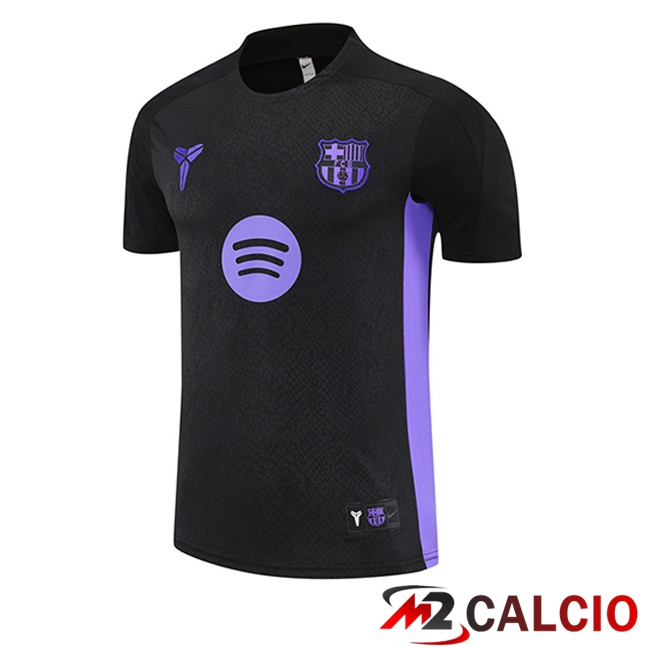 T Shirt Allenamento FC Barcellona Nero 2025/2026