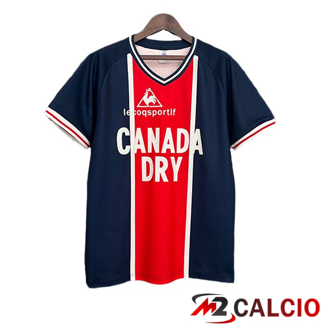 Maglie Calcio Personalizzate,Tute Calcio Squadre,Maglia Nazionale Italiana Calcio | Maglie Calcio Paris PSG Retro Prima Blu Reale Rosso 1973-1974