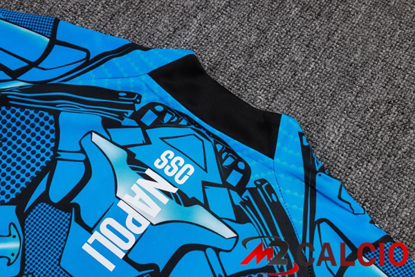 Insieme Tuta Calcio - Giacca SSC Napoli Blu 2025/2026
