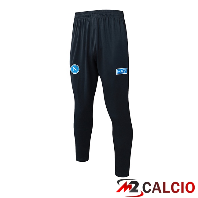 Maglie Calcio Personalizzate,Tute Calcio Squadre,Maglia Nazionale Italiana Calcio | Pantaloni Da Allenamento SSC Napoli Nero 2025/2026