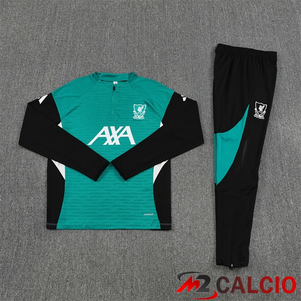 Insieme Tuta Calcio FC Liverpool Verde 2025/2026