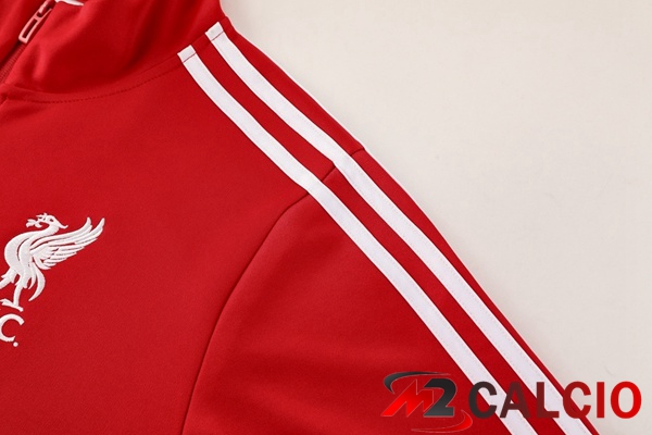 Insieme Tuta Calcio - Giacca FC Liverpool Rosso 2025/2026