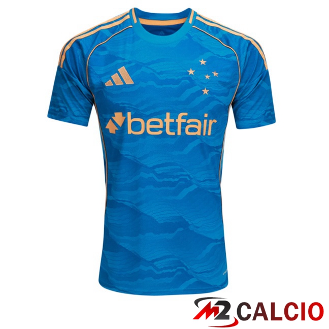 Maglie Calcio Personalizzate,Tute Calcio Squadre,Maglia Nazionale Italiana Calcio | Maglie Calcio Cruzeiro EC Terza Blu 2025/2026