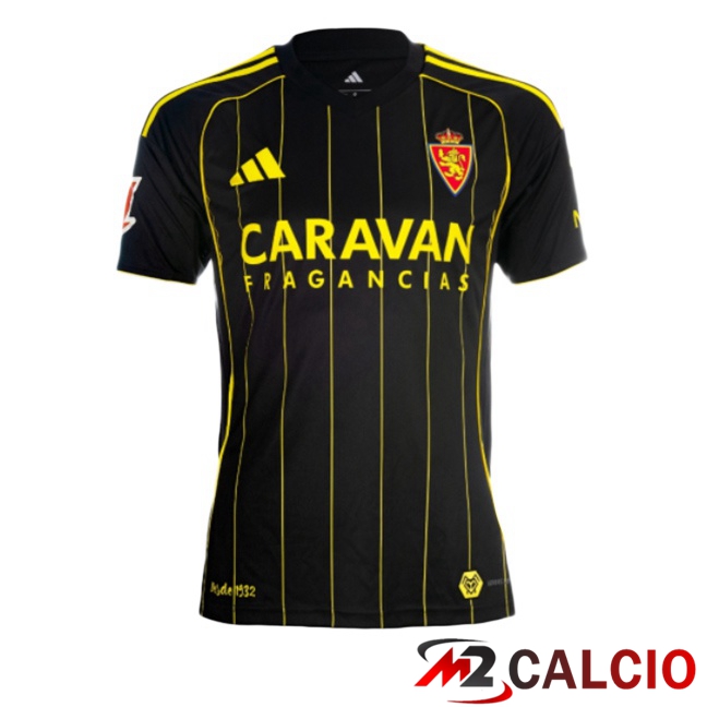Maglie Calcio Personalizzate,Tute Calcio Squadre,Maglia Nazionale Italiana Calcio | Maglie Calcio Real Zaragoza Seconda Nero 2025/2026