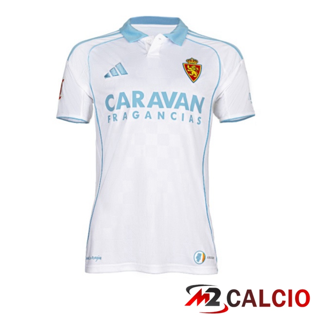 Maglie Calcio Personalizzate,Tute Calcio Squadre,Maglia Nazionale Italiana Calcio | Maglie Calcio Real Zaragoza Prima Bianco 2025/2026