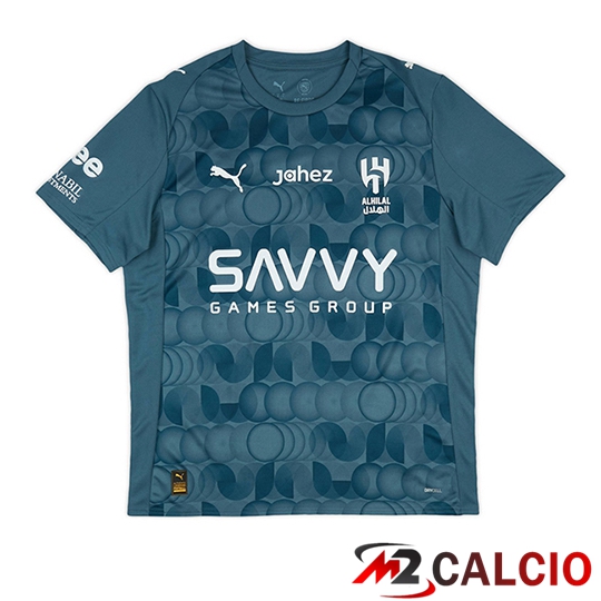 Maglie Calcio Personalizzate,Tute Calcio Squadre,Maglia Nazionale Italiana Calcio | Maglie Calcio Al-Hilal Terza 2025/2026