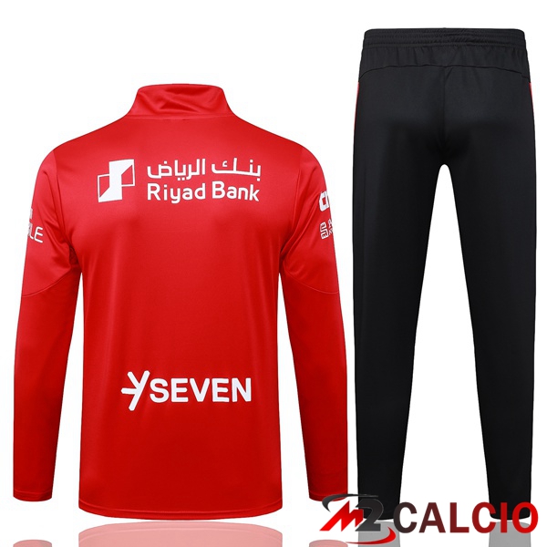 Insieme Tuta Calcio Al-Hilal FC Rosso 2025/2026