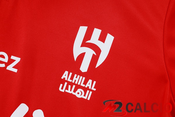Insieme Tuta Calcio Al-Hilal FC Rosso 2025/2026