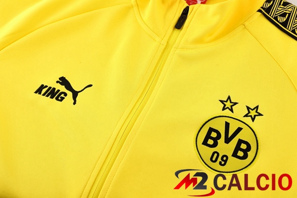 Insieme Tuta Calcio - Giacca Dortmund BVB Giallo 2025/2026