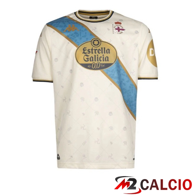 Maglie Calcio Personalizzate,Tute Calcio Squadre,Maglia Nazionale Italiana Calcio | Maglie Calcio Deportivo de La Coruna Terza Giallo 2025/2026