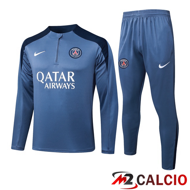 Maglie Calcio Personalizzate,Tute Calcio Squadre,Maglia Nazionale Italiana Calcio | Insieme Tuta Calcio Paris PSG Grigio 2025/2026