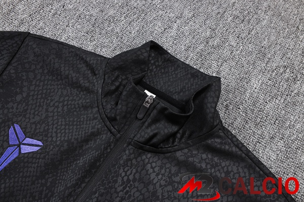 Insieme Tuta Calcio - Giacca FC Barcellona Nero 2025/2026