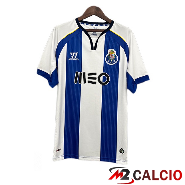 Maglie Calcio Personalizzate,Tute Calcio Squadre,Maglia Nazionale Italiana Calcio | Maglie Calcio FC Porto Retro Prima Bianco Blu 2014-2015
