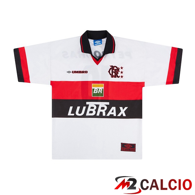 Maglie Calcio Personalizzate,Tute Calcio Squadre,Maglia Nazionale Italiana Calcio | Maglie Calcio Flamengo Retro Seconda Bianco 1998-1999