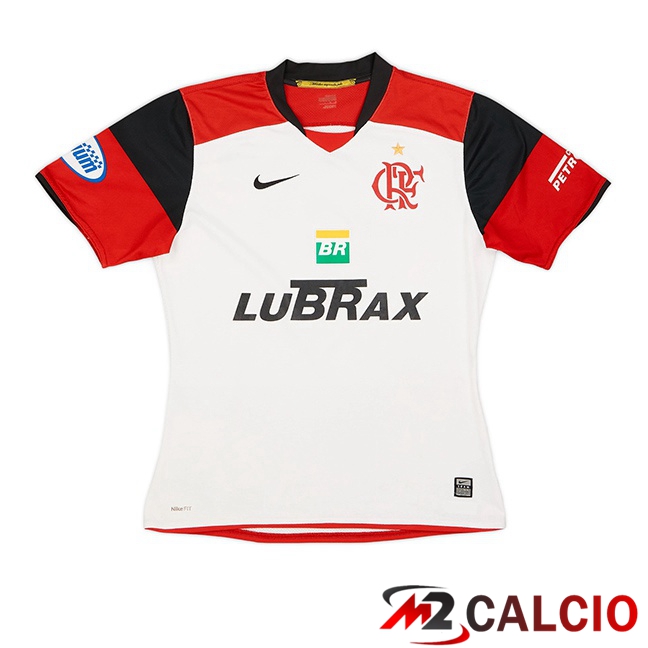 Maglie Calcio Personalizzate,Tute Calcio Squadre,Maglia Nazionale Italiana Calcio | Maglie Calcio Flamengo Retro Seconda Bianco 2008-2009