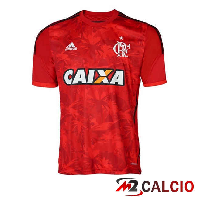 Maglie Calcio Personalizzate,Tute Calcio Squadre,Maglia Nazionale Italiana Calcio | Maglie Calcio Flamengo Retro Terza Rosso 2014-2015