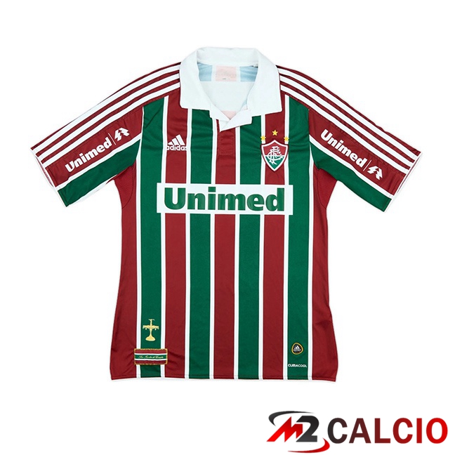 Maglie Calcio Personalizzate,Tute Calcio Squadre,Maglia Nazionale Italiana Calcio | Maglie Calcio Fluminense Retro Prima Rosso Verde 2010-2011