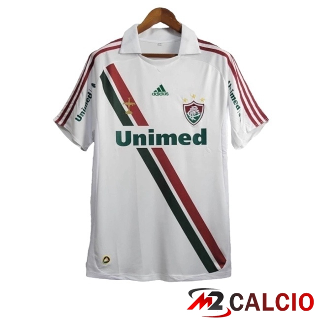 Maglie Calcio Personalizzate,Tute Calcio Squadre,Maglia Nazionale Italiana Calcio | Maglie Calcio Fluminense Retro Seconda Bianco 2009-2010