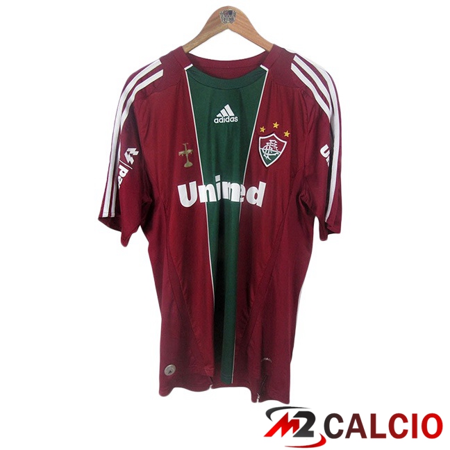 Maglie Calcio Personalizzate,Tute Calcio Squadre,Maglia Nazionale Italiana Calcio | Maglie Calcio Fluminense Retro Terza Rosso Verde 2009-2010