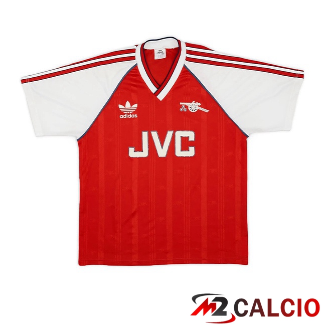 Maglie Calcio Personalizzate,Tute Calcio Squadre,Maglia Nazionale Italiana Calcio | Maglie Calcio Arsenal Retro Prima Rosso Bianco 1988-1990