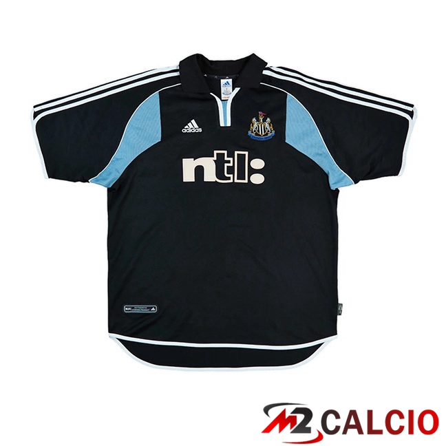 Maglie Calcio Personalizzate,Tute Calcio Squadre,Maglia Nazionale Italiana Calcio | Maglie Calcio Newcastle United Retro Seconda Nero 2000-2001