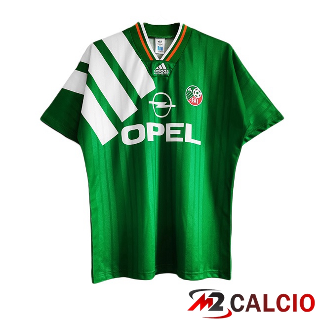 Maglie Calcio Personalizzate,Tute Calcio Squadre,Maglia Nazionale Italiana Calcio | Maglie Calcio Irlanda Retro Verde 1992-1994