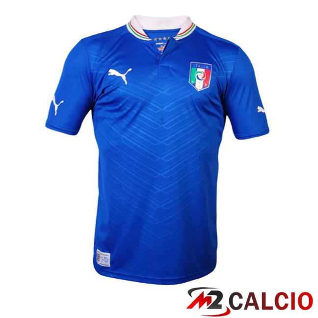 Maglie Calcio Personalizzate,Tute Calcio Squadre,Maglia Nazionale Italiana Calcio | Maglie Calcio Italia Retro Prima Blu 2012