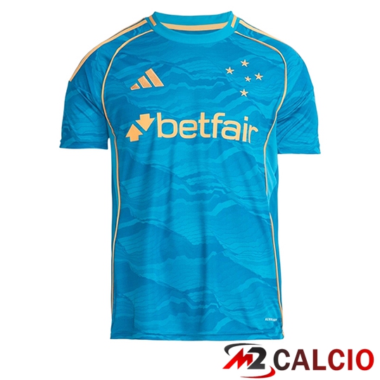 Maglie Calcio Personalizzate,Tute Calcio Squadre,Maglia Nazionale Italiana Calcio | Maglie Calcio Cruzeiro Terza 2025/2026