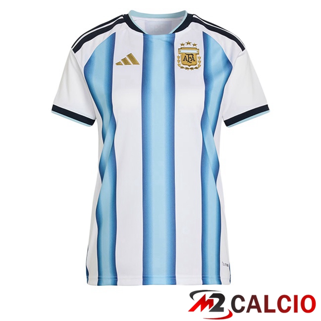 Maglie Calcio Personalizzate,Tute Calcio Squadre,Maglia Nazionale Italiana Calcio | Maglie Calcio Argentina Donna Prima Blu Bianco 2026/2027